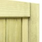 vidaXL Cancello da Giardino in Legno di Pino Impregnato 100x100 cm vidaXL Cancello da Giardino in Legno di Pino Impregnato 100x100 cm