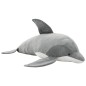vidaXL Giocattolo di Peluche Delfino Grigio vidaXL Giocattolo di Peluche Delfino Grigio