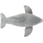 vidaXL Giocattolo di Peluche Delfino Grigio vidaXL Giocattolo di Peluche Delfino Grigio