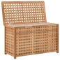 vidaXL Cesto per Biancheria 77,5x37,5x46,5 cm in Legno Massello di Noce vidaXL Cesto per Biancheria 77,5x37,5x46,5 cm in Legno Massello di Noce