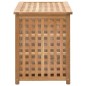 vidaXL Cesto per Biancheria 77,5x37,5x46,5 cm in Legno Massello di Noce vidaXL Cesto per Biancheria 77,5x37,5x46,5 cm in Legno Massello di Noce
