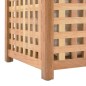 vidaXL Cesto per Biancheria 77,5x37,5x46,5 cm in Legno Massello di Noce vidaXL Cesto per Biancheria 77,5x37,5x46,5 cm in Legno Massello di Noce