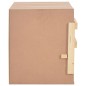vidaXL Casetta Cova per Galline 3 Scomparti 96x40x65cm Legno di Pino vidaXL Casetta Cova per Galline 3 Scomparti 96x40x65cm Legno di Pino