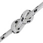vidaXL Corda Marina Intrecciata in Poliestere 8 mm 250 m Bianco vidaXL Corda Marina Intrecciata in Poliestere 8 mm 250 m Bianco