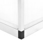vidaXL Serra in Alluminio 302x190x195 cm 11,19 m³ vidaXL Serra in Alluminio 302x190x195 cm 11,19 m³