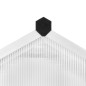 vidaXL Serra in Alluminio 302x190x195 cm 11,19 m³ vidaXL Serra in Alluminio 302x190x195 cm 11,19 m³