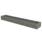 vidaXL Gabbione Letto Rialzato in Acciaio Zincato 540x90x50 cm vidaXL Gabbione Letto Rialzato in Acciaio Zincato 540x90x50 cm
