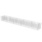 vidaXL Gabbione Letto Rialzato in Acciaio Zincato 450x50x50 cm vidaXL Gabbione Letto Rialzato in Acciaio Zincato 450x50x50 cm