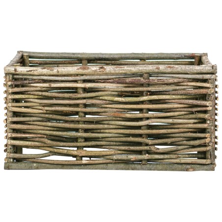 vidaXL Letto Rialzato da Giardino 80x40x40 cm in Legno di Nocciolo