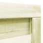 vidaXL Cancello da Giardino Legno di Pino Impregnato 100x125 cm Verde