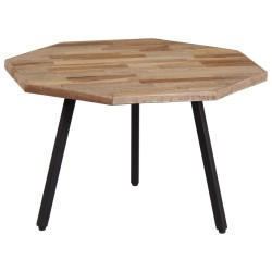 vidaXL Set Tavolino da Caffè Esagonale 2 pz in Teak di Recupero 