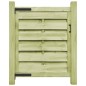 vidaXL Cancello da Giardino Legno di Pino Impregnato 100x100 cm Verde vidaXL Cancello da Giardino Legno di Pino Impregnato 100x100 cm Verde