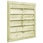 vidaXL Cancello da Giardino Legno di Pino Impregnato 100x100 cm Verde vidaXL Cancello da Giardino Legno di Pino Impregnato 100x100 cm Verde