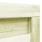 vidaXL Cancello da Giardino Legno di Pino Impregnato 100x100 cm Verde vidaXL Cancello da Giardino Legno di Pino Impregnato 100x100 cm Verde