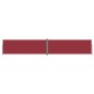 Tenda da Sole Laterale Retrattile Rossa 180x1000 cm Tenda da Sole Laterale Retrattile Rossa 180x1000 cm