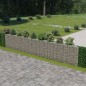 vidaXL Gabbione in Acciaio Zincato 630x30x100 cm vidaXL Gabbione in Acciaio Zincato 630x30x100 cm