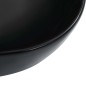 vidaXL Lavandino 45,5x32x13 cm in Ceramica Nero vidaXL Lavandino 45,5x32x13 cm in Ceramica Nero