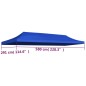 vidaXL Tetto per Tendone per Feste 3x6 m Blu vidaXL Tetto per Tendone per Feste 3x6 m Blu