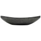 vidaXL Lavandino 50x35x12 cm in Marmo Nero