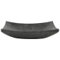 vidaXL Lavandino 50x35x12 cm in Marmo Nero