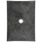 vidaXL Lavandino 50x35x12 cm in Marmo Nero