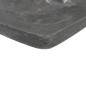 vidaXL Lavandino 50x35x12 cm in Marmo Nero