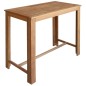 vidaXL Set Tavolo e Sedie da Bar 5 pz in Legno Massello di Acacia vidaXL Set Tavolo e Sedie da Bar 5 pz in Legno Massello di Acacia