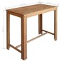 vidaXL Set Tavolo e Sedie da Bar 5 pz in Legno Massello di Acacia vidaXL Set Tavolo e Sedie da Bar 5 pz in Legno Massello di Acacia