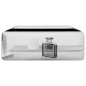 vidaXL Lavandino con Foro per Rubinetto 38x30x11,5 cm Ceramica Argento