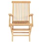 vidaXL Set da Pranzo per Esterni 7 pz 150-200x100x75 cm Teak Massello vidaXL Set da Pranzo per Esterni 7 pz 150-200x100x75 cm Teak Massello