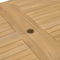 vidaXL Set da Pranzo per Esterni 9 pz 180-280x100x75 cm Teak Massello vidaXL Set da Pranzo per Esterni 9 pz 180-280x100x75 cm Teak Massello