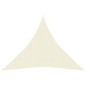 Vela Parasole 160 g/m² Crema 4x4x4 m in HDPE