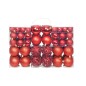 vidaXL Set Palline di Natale 100 pz 3/4/6 cm Rosse vidaXL Set Palline di Natale 100 pz 3/4/6 cm Rosse