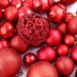 vidaXL Set Palline di Natale 100 pz 3/4/6 cm Rosse vidaXL Set Palline di Natale 100 pz 3/4/6 cm Rosse