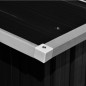 vidaXL Casetta da Giardino 257x580x181 cm in Metallo Antracite