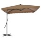 vidaXL Ombrellone da Esterni con Palo in Acciaio 250x250cm Talpa vidaXL Ombrellone da Esterni con Palo in Acciaio 250x250cm Talpa