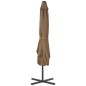 vidaXL Ombrellone da Esterni con Palo in Acciaio 250x250cm Talpa vidaXL Ombrellone da Esterni con Palo in Acciaio 250x250cm Talpa