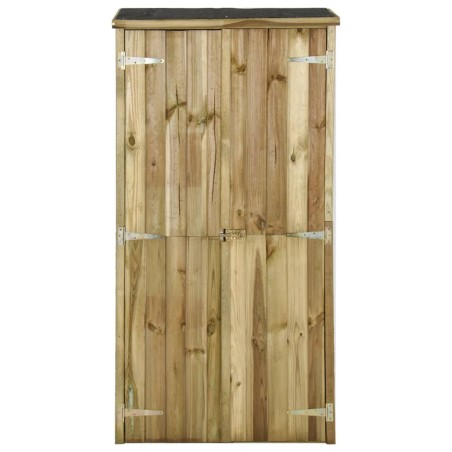 vidaXL Capanno per Attrezzi in Legno di Pino 85x48x177 cm