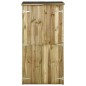 vidaXL Capanno per Attrezzi in Legno di Pino 85x48x177 cm vidaXL Capanno per Attrezzi in Legno di Pino 85x48x177 cm