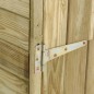vidaXL Capanno per Attrezzi in Legno di Pino 85x48x177 cm vidaXL Capanno per Attrezzi in Legno di Pino 85x48x177 cm
