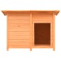 vidaXL Cuccia per Cani in Legno di Pino e Abete 120x77x86 cm vidaXL Cuccia per Cani in Legno di Pino e Abete 120x77x86 cm