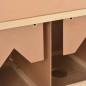 vidaXL Casetta Cova per Galline 2 Scomparti 63x40x45cm Legno di Pino vidaXL Casetta Cova per Galline 2 Scomparti 63x40x45cm Legno di Pino