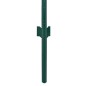 vidaXL Rete per Recinzione con Pali in Acciaio 25x0,5 m Verde vidaXL Rete per Recinzione con Pali in Acciaio 25x0,5 m Verde