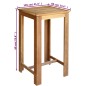 vidaXL Tavolo e Sedia per Bar Set 3 pz in Legno di Acacia Massello vidaXL Tavolo e Sedia per Bar Set 3 pz in Legno di Acacia Massello