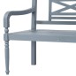vidaXL Set Divani da Giardino 4 pz in Massello di Acacia Grigio Rosso vidaXL Set Divani da Giardino 4 pz in Massello di Acacia Grigio Rosso