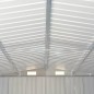 vidaXL Casetta da Giardino 257x489x181 cm in Metallo Antracite vidaXL Casetta da Giardino 257x489x181 cm in Metallo Antracite