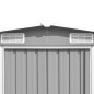 vidaXL Casetta da Giardino 257x580x181 cm in Metallo Grigio vidaXL Casetta da Giardino 257x580x181 cm in Metallo Grigio