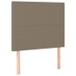 Testiera 2 pz Tortora 80x5x78/88 cm in Tessuto Testiera 2 pz Tortora 80x5x78/88 cm in Tessuto