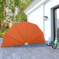 vidaXL Tenda Laterale per Terrazza Pieghevole Terracotta 160 cm vidaXL Tenda Laterale per Terrazza Pieghevole Terracotta 160 cm