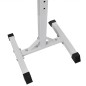 vidaXL Stazione per Squat con Bilanciere e Set di Manubri da 60,5 kg